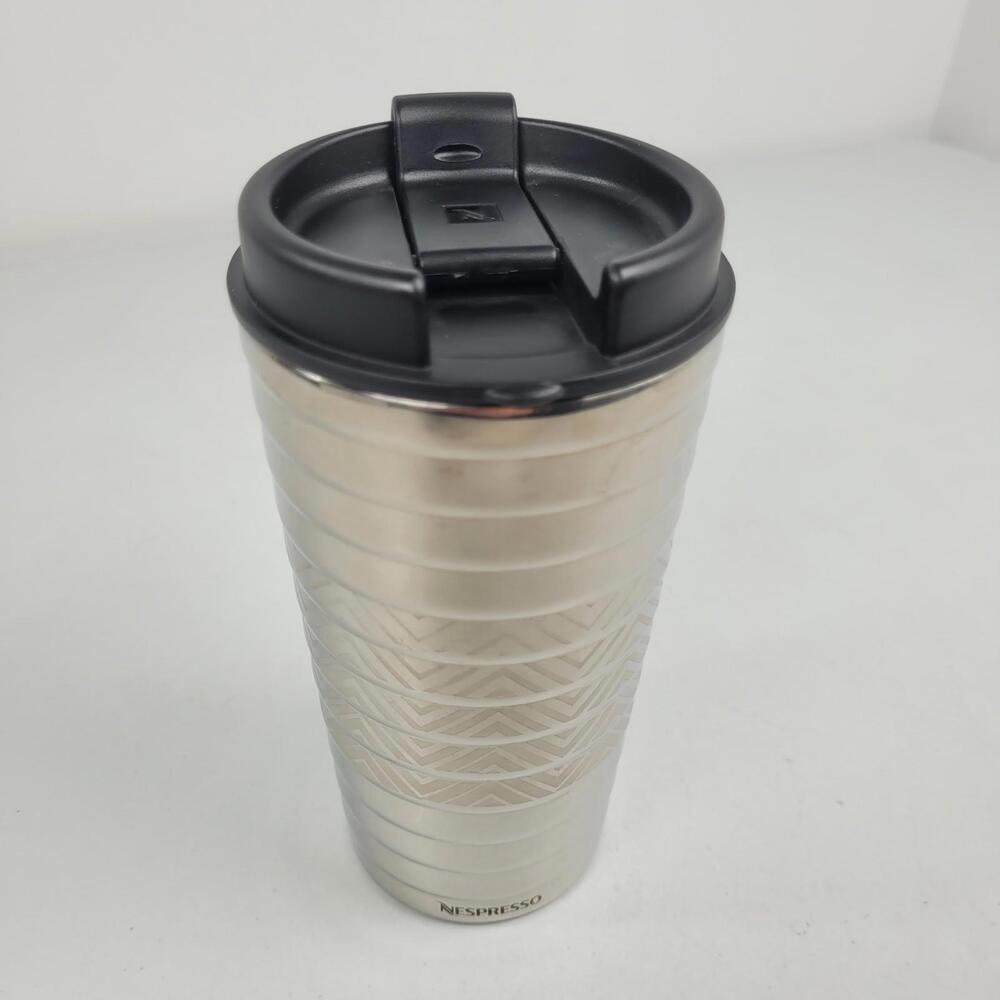 Nespresso Nomad Touch Travel Tumbler 11 fl oz Stainless Steel Limited Edition